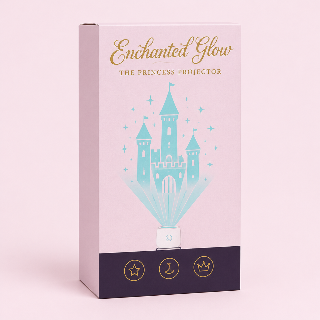 Enchanted Glow retail box for The Princess Projector